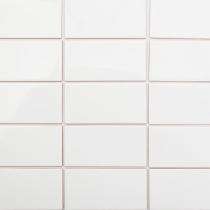 SOMANY DURASTONE TEMPSHIELD 300 x 300 mm White Glossy Ceramic Tile_0