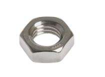 GNB 10.715 mm Hexagon Head Nuts Stainless Steel SS 202 Polished DIN 439_0