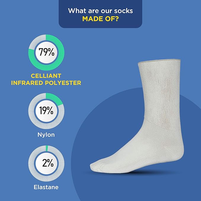 SYOUNAA Outdoor Synthetic Crew/Calf Length Safety Socks_2