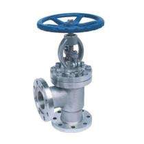 SRK 25 mm Angle Cast Iron Globe Valves Flanged_0