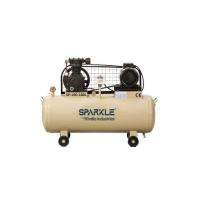 SPARKLE 1.12 kW Double Piston Compressor SP-150-100L 5.25 CFM_0