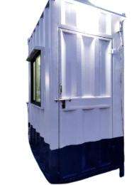 Mangalam Galvanized 6 ft Portable Security Cabin_0