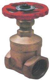 C Gordhandas 4 inch Manual Gun Metal Gate Valves Threaded_0