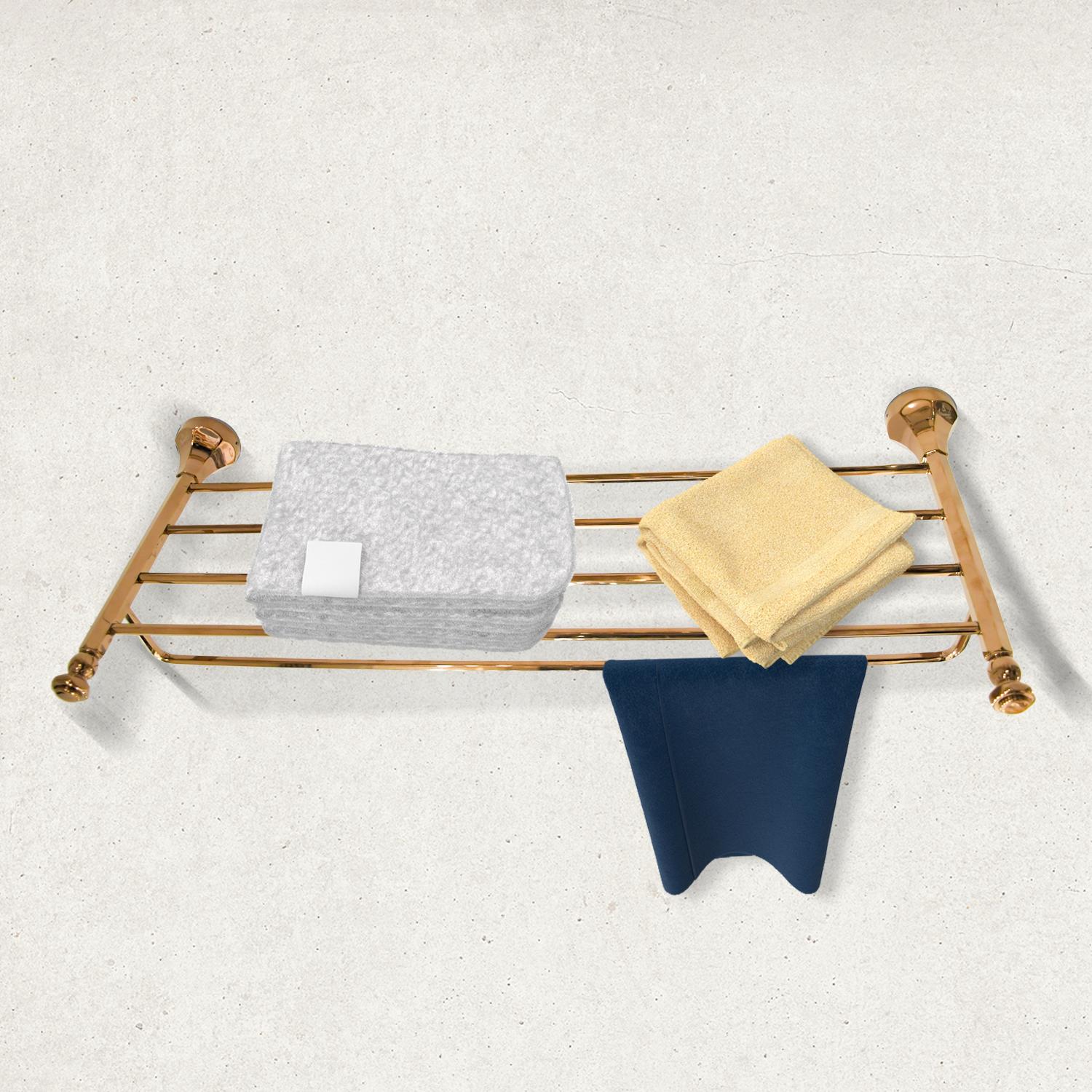 D&B Bathware Towel Rack 600 x 200 mm Stainless Steel_1