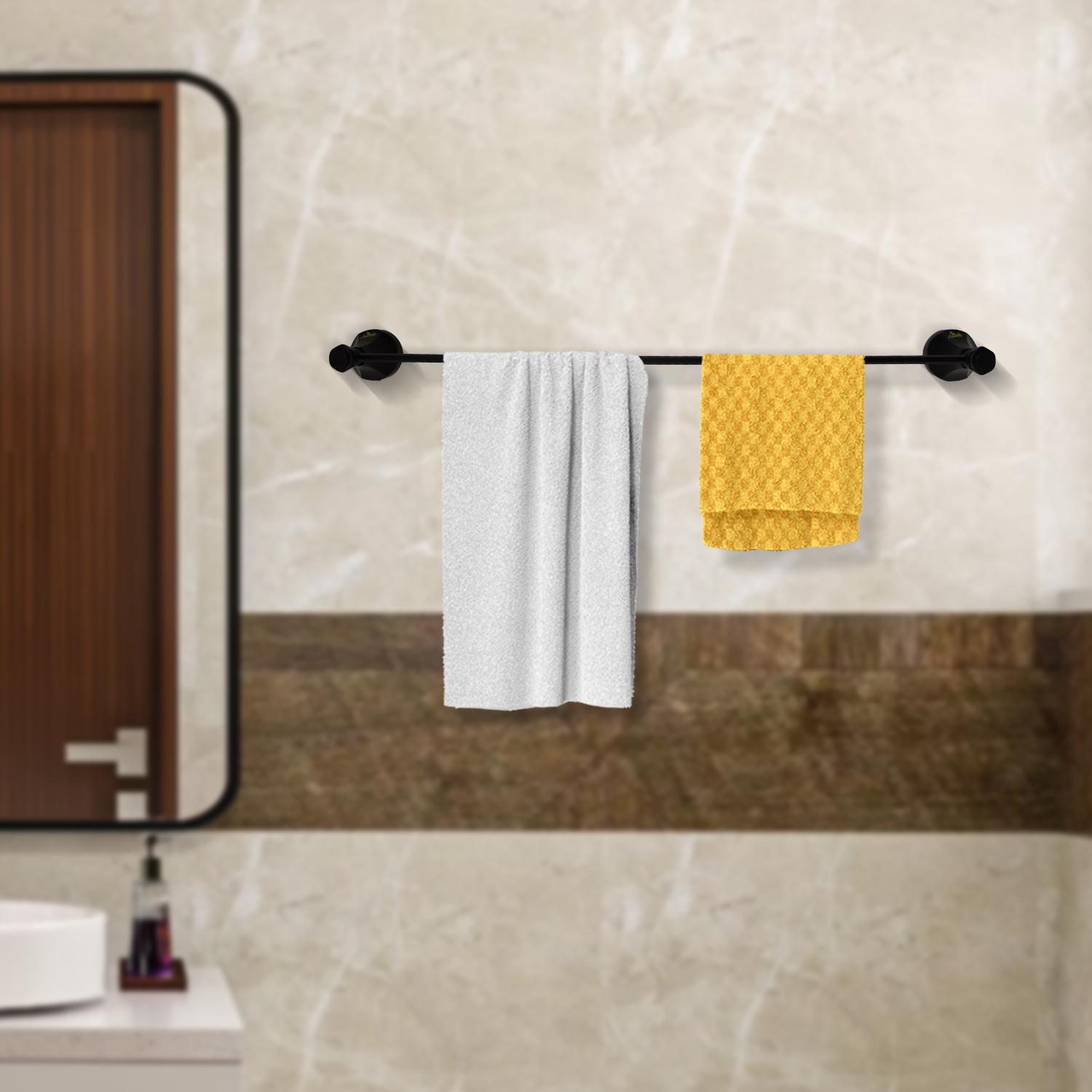 D&B Bathware Single Bar Towel Rail 300 x 30 mm Dia Stainless Steel_1