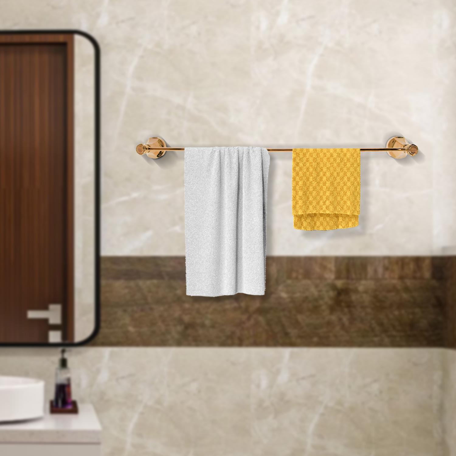 D&B Bathware Single Bar Towel Rail 300 x 30 mm Dia Stainless Steel_1