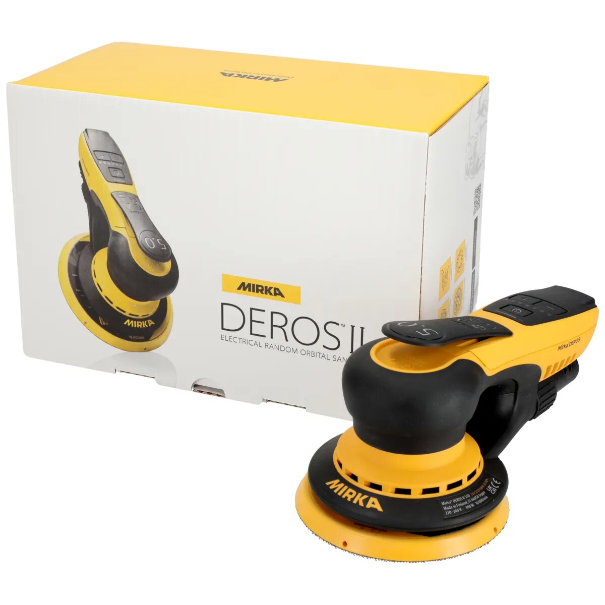 Mirka 125 mm Orbital Sander DEROS 550 400 W 6000 - 7000 rpm_1