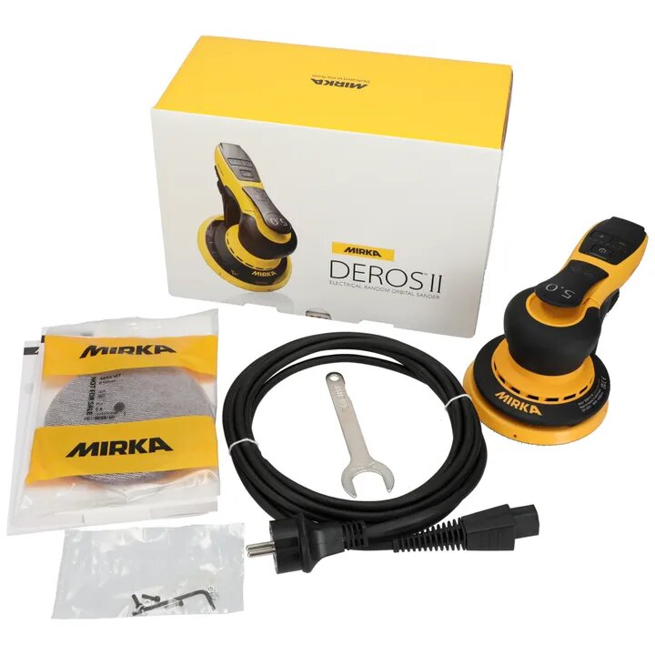 Mirka 125 mm Orbital Sander DEROS 550 400 W 6000 - 7000 rpm_2