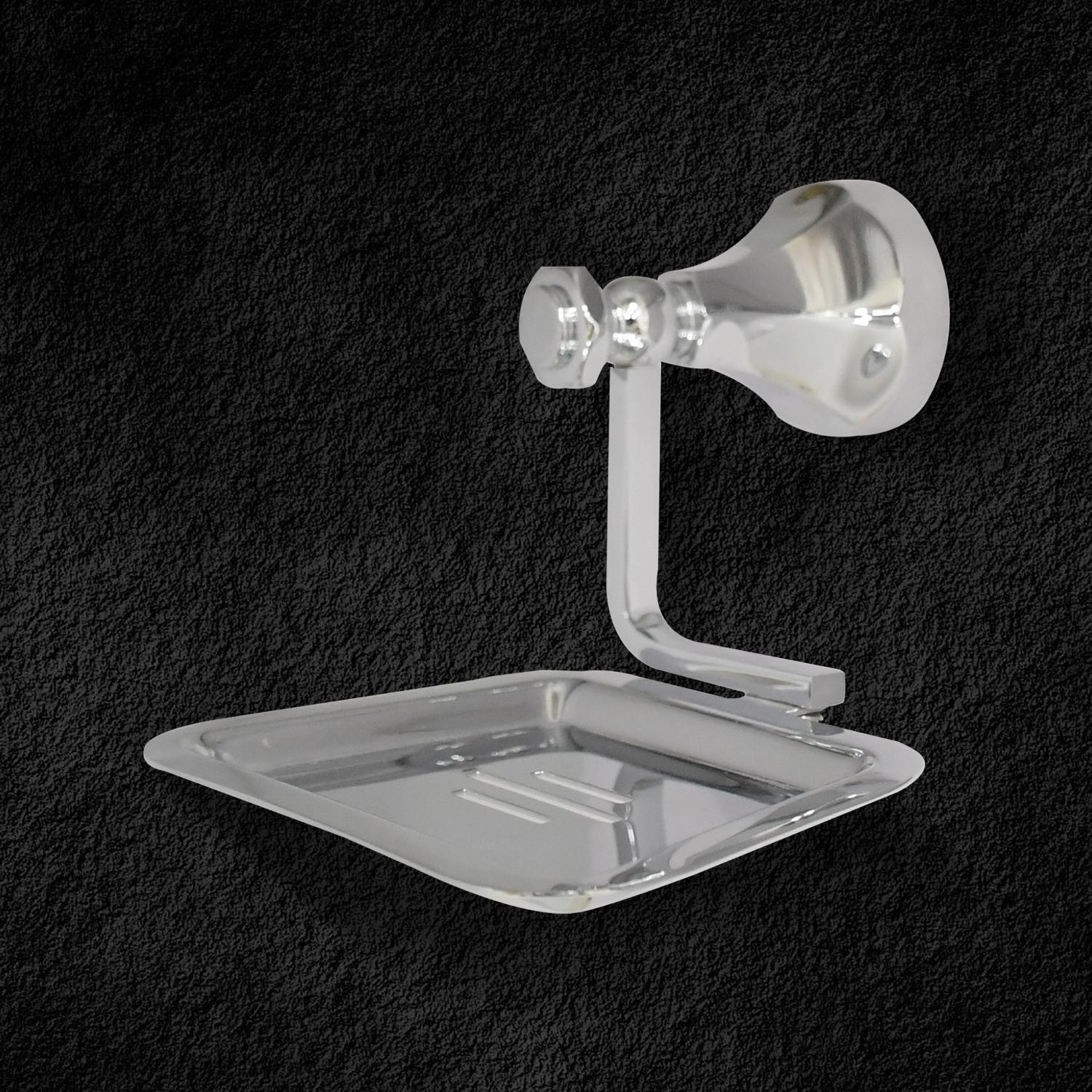 D&B Bathware Rectangular Stainless Steel Soap Dish_4