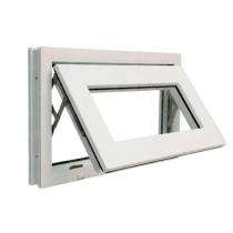 Crystal Ventilation 1 Track 1 Panel White uPVC Window 1.5 x 2 ft_0