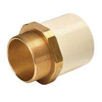 Dulet 100 mm CPVC and Brass Adaptors Male Threaded_0