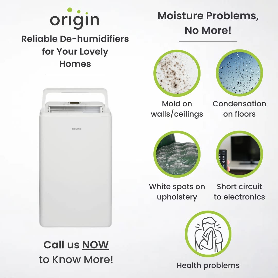 NOVITA ND25 Dehumidifier 25 L 48 to 80 %_1