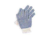 Saviour Knitted Dotted Cotton Safety Gloves 8 inch_0