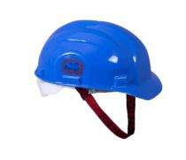 SAFE DOT HDPE Blue Ratchet Safety Helmets Beetel_0