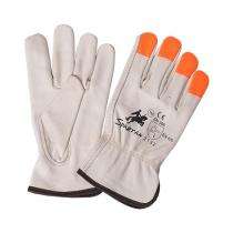 SPARTAN Driver Grain Leather Safety Gloves SP102 26 x 12 cm_0