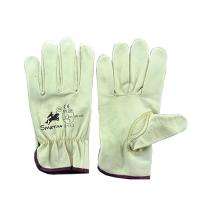SPARTAN Driver Grain Leather Safety Gloves SP112 26 x 12.5 cm_0