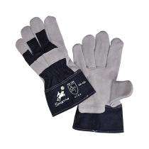 SPARTAN Canadian Split Leather Safety Gloves SP204 26 x 13 cm_0