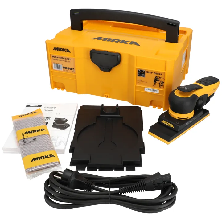 Mirka 198 x 70 mm Orbital Sander DEOS 383 300 W 5000 - 10000 rpm_1