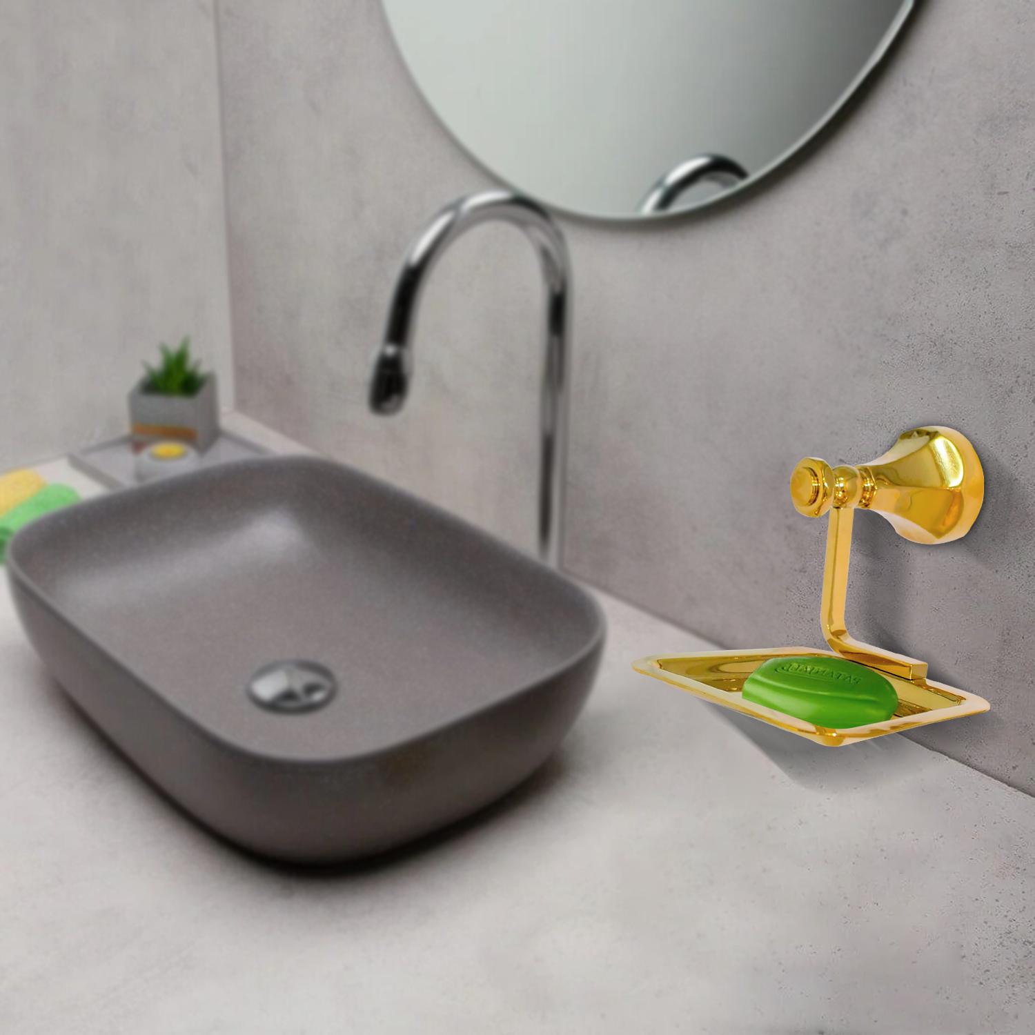 D&B Bathware Rectangular Stainless steel Soap Dish_2