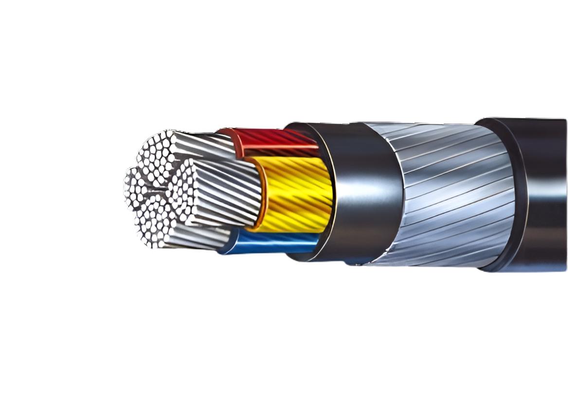 Insucon Aluminium XLPE Flat Steel Strip FRLS PVC LT Power Cables 4 Core 400 sqmm 1.1 kV_0