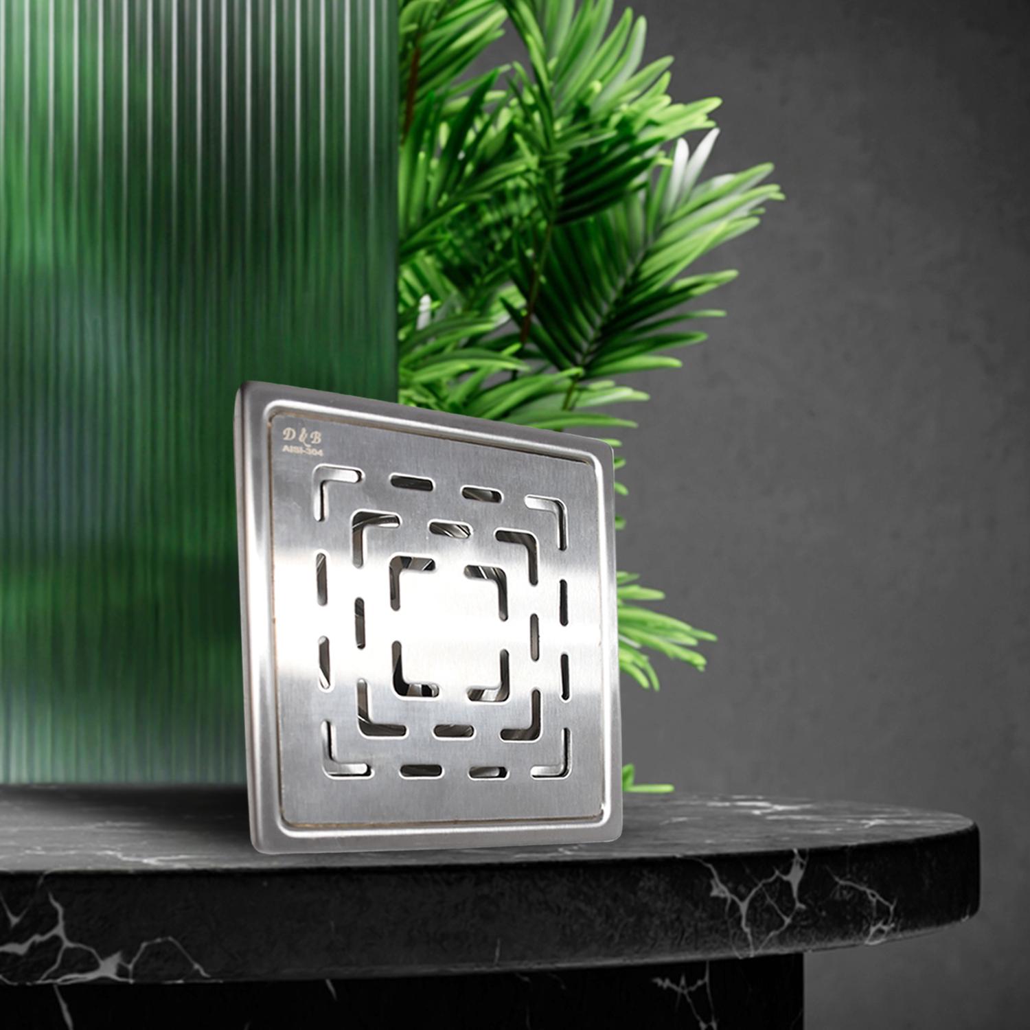 D&B Bathware Stainless Steel Kitchen Sink Drainer 5 x 5 inch Aqua (SS 304)_2