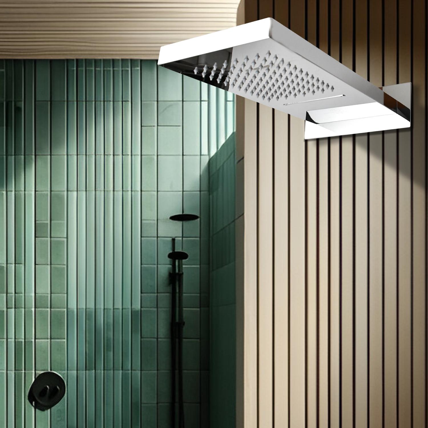 D&B Bathware DB-CLSWR8889-2F(CAROLINE) Overhead Single Flow Shower 500 mm Brass_2