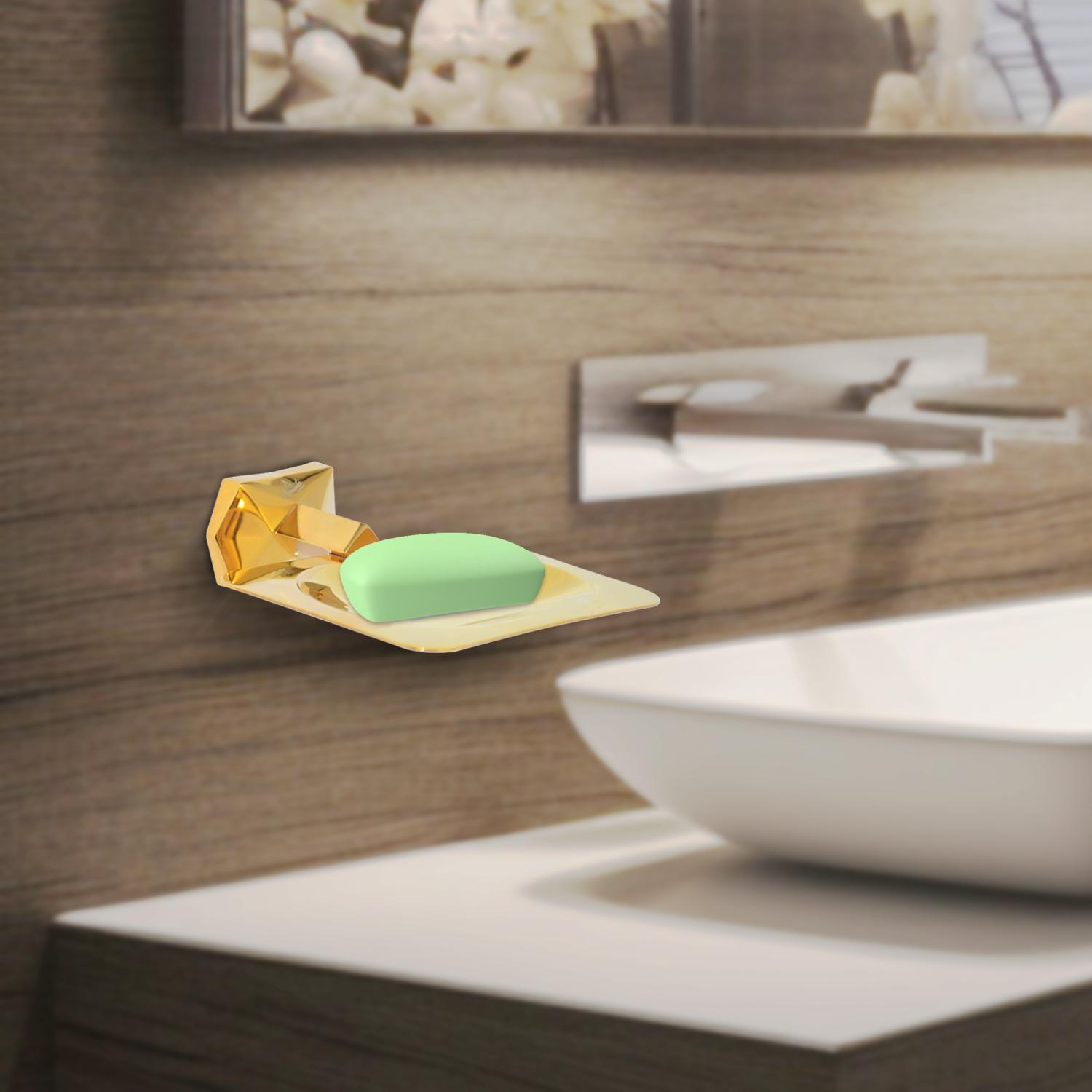 D&B Bathware Rectangular Stainless Steel Soap Dish_2