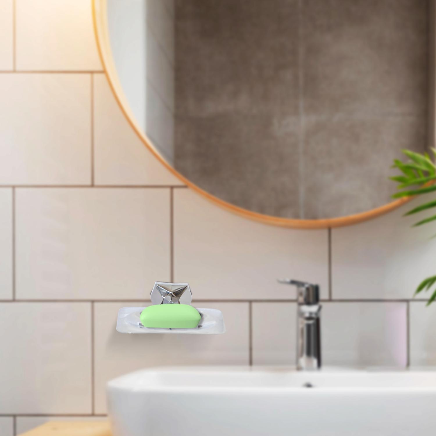 D&B Bathware Rectangular Stainless Steel Soap Dish_4