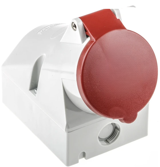 C&S 5 Pin 415 V 32 A IP44 Industrial Socket_0