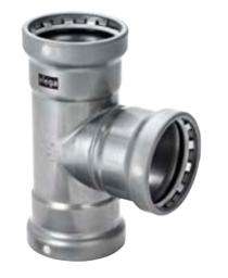 Viega Cast Steel Equal Tees 101.6 mm_0