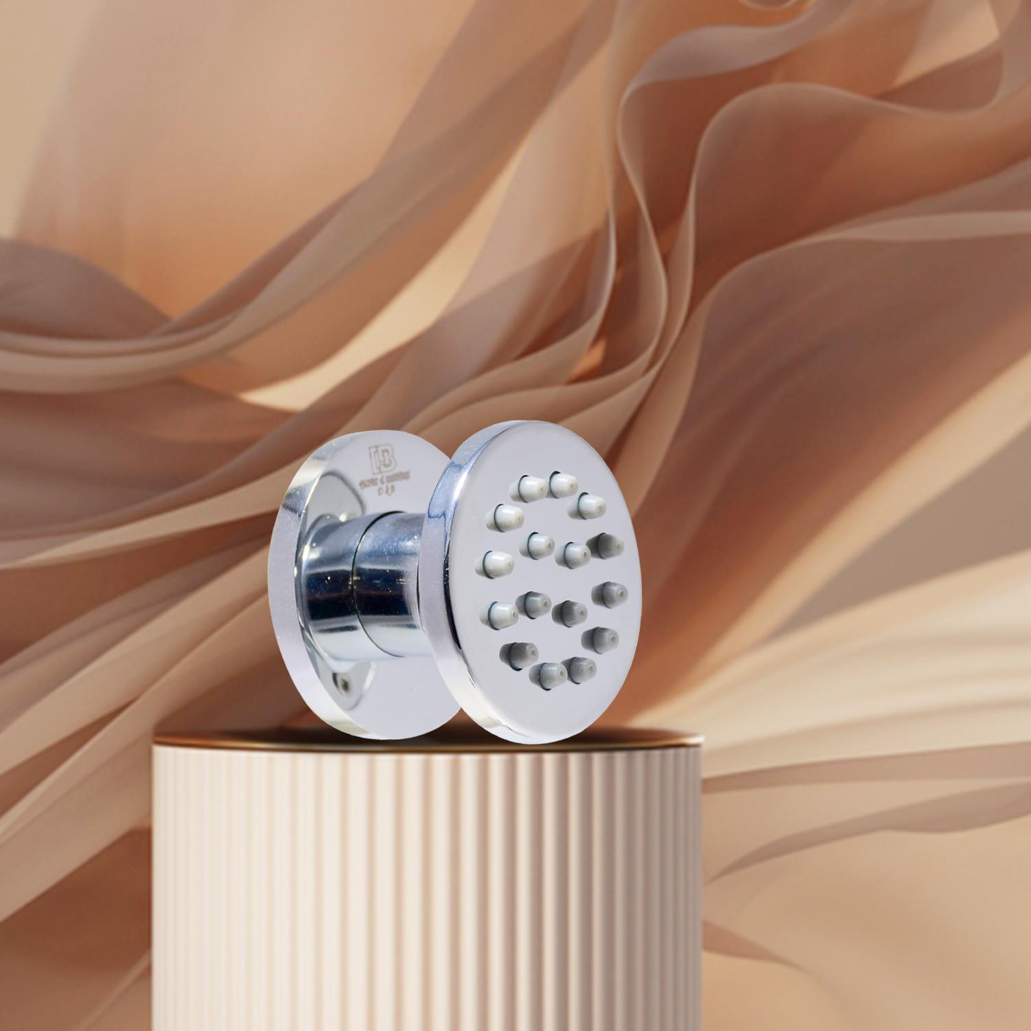 D&B Bathware DB-BDYSWR1022-RND Body Shower 70 mm Brass_3