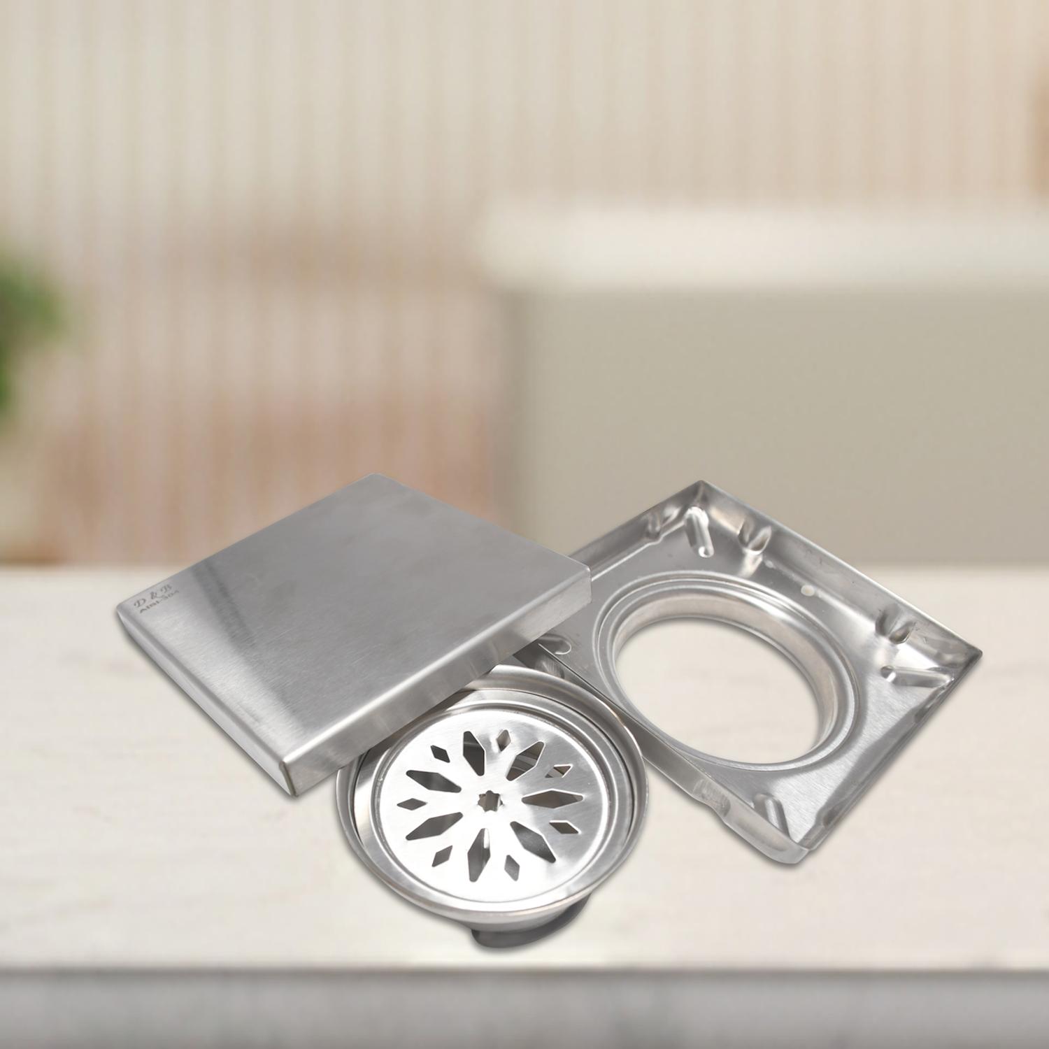 D&B Bathware Stainless Steel Kitchen Sink Drainer 5 x 5 inch TYLO(SS304)_2