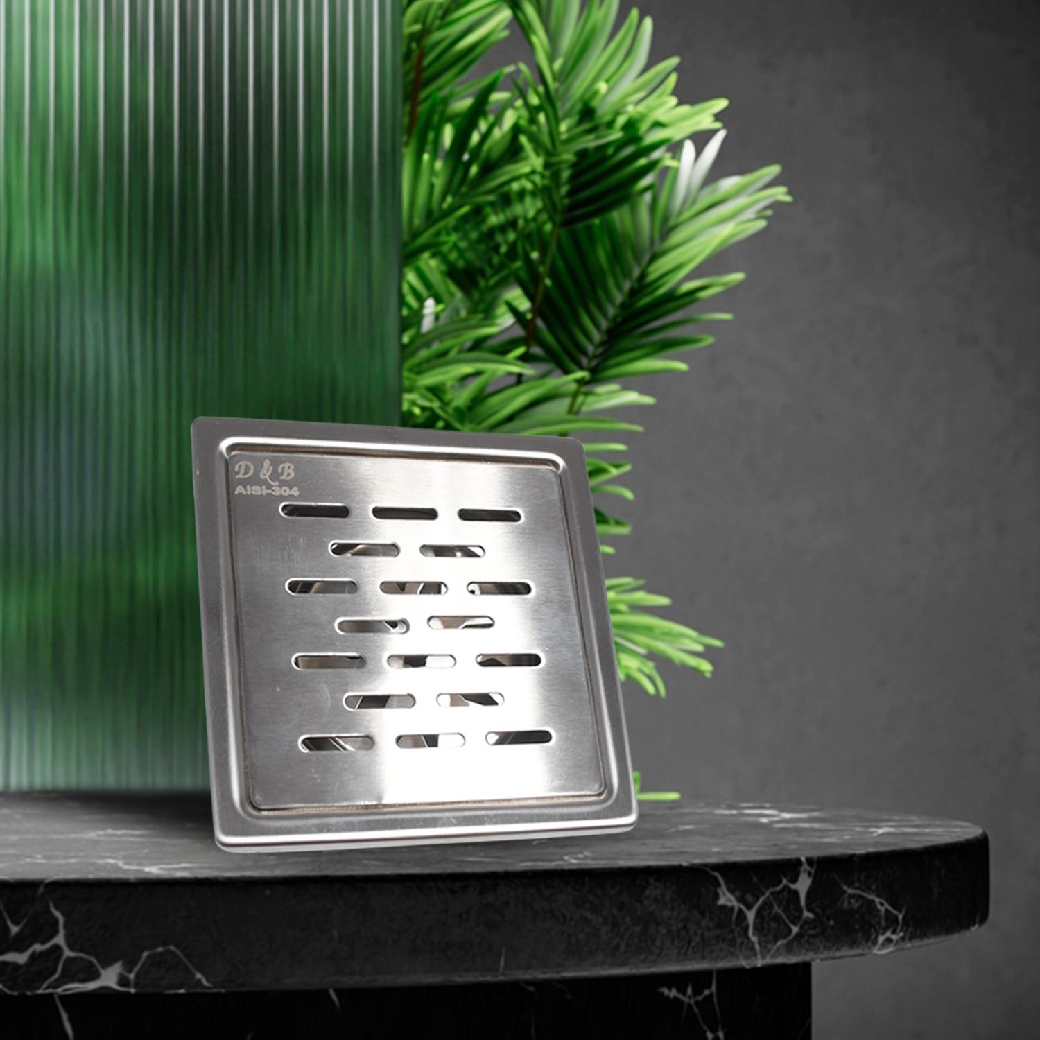 D&B Bathware Stainless Steel Kitchen Sink Drainer 5 x 5 Inch LINER(SS304)_3