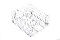 Shree Khodal Stainless Steel Rectangular Basket Kitchen Storage Organiser 15 x 20 x 8 inch_0