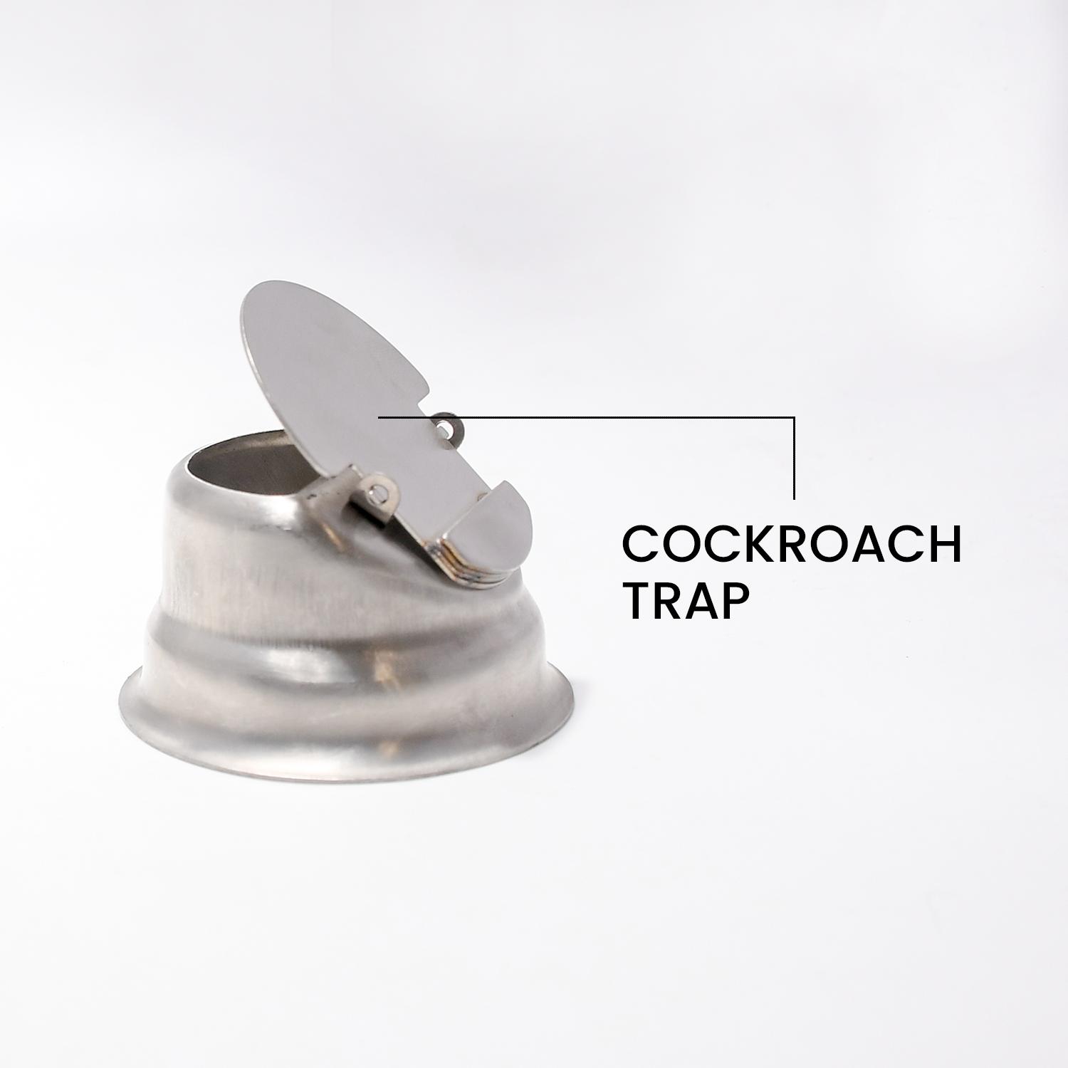 D&B Bathware Stainless Steel Kitchen Sink Drainer 11.5 x 11.5 cm Vento_2