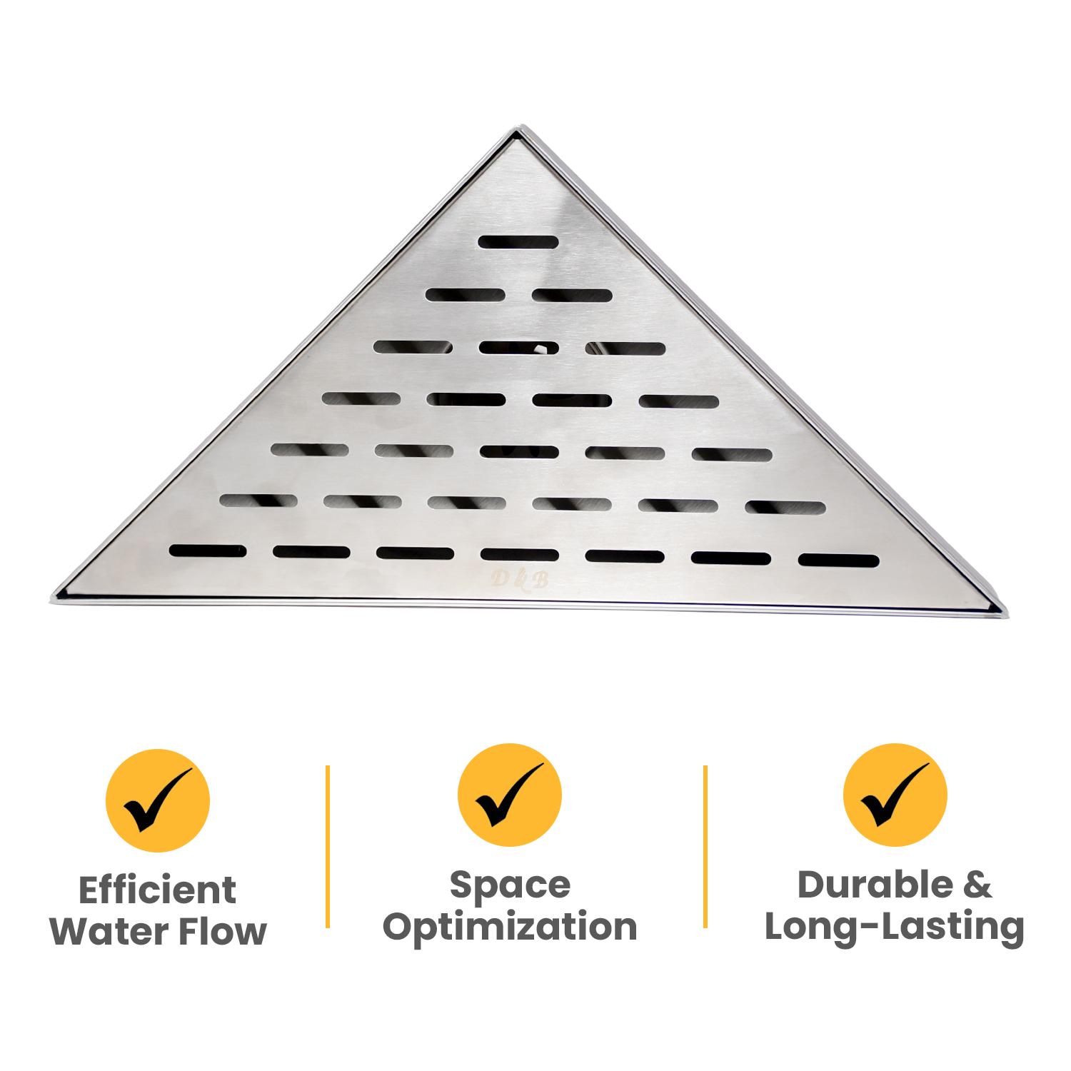 D&B Bathware Stainless Steel Kitchen Sink Drainer 11.5 x 11.5 cm_3