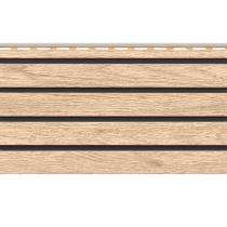 VOX SV(P)-06 Fronto Interior Polyvinyl Slat Panel Light Oak 2950 x 250 mm_0