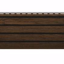 VOX SX(P)-06 Fronto Exterior Polyvinyl Slat Panel Walnut 2950 x 250 mm_0