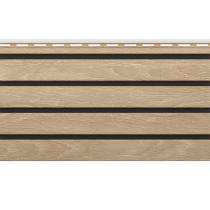 VOX SX(P)-06 Fronto Exterior Polyvinyl Slat Panel Oak 2950 x 250 mm_0
