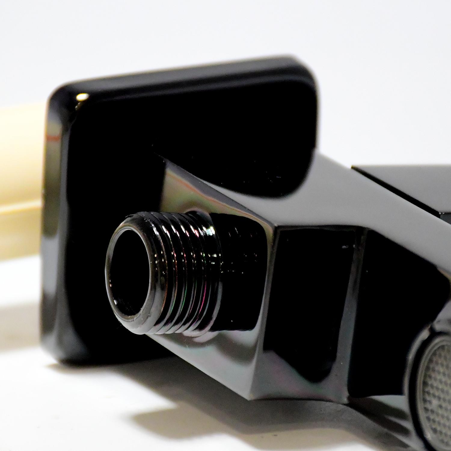 D&B Bathware 15 mm Brass Taps Black Finish ALLORA_2