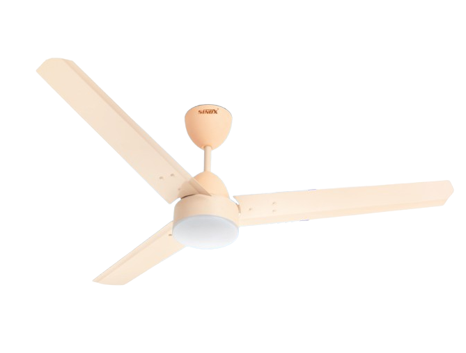 SINOX Aeras Smart Plus-with IOT 600 mm 3 Blades 28 W Beige Ceiling Fans_0