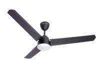 SINOX Aeras Smart Plus-with IOT 1200 mm 3 Blades 35 W Black Ceiling Fans_0