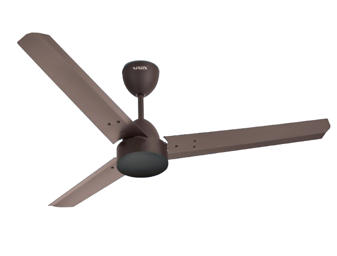 SINOX Aeras 1400 mm 3 Blades 35 W Dark Brown Ceiling Fans_0