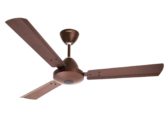SINOX Edge Wooden 900 mm 3 Blades 28 W Dark Wooden Ceiling Fans_0