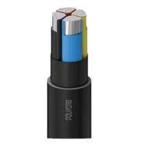 Polycab Aluminium XLPE Unarmoured Extruded PVC LT Power Cables 4 Core 35 sqmm 1100 V_0
