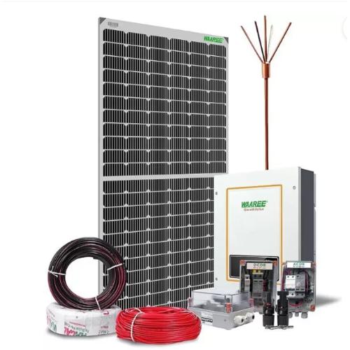 WAAREE 3 kW Single Phase Mono PERC Bifacial DCR On Grid Solar Solution_3