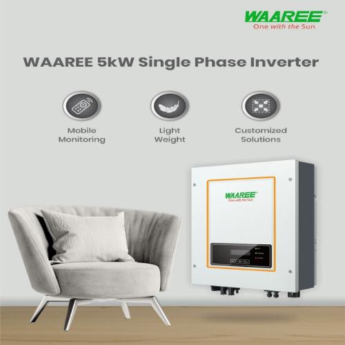 WAAREE WELW14000K 4 kW Single Phase String On Grid Solar Inverter_1