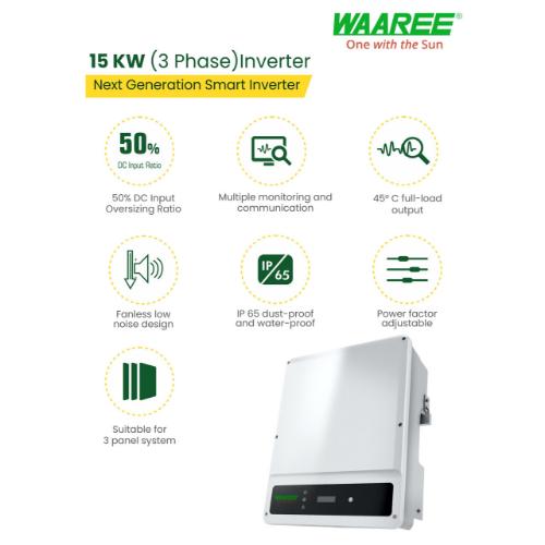 WAAREE WELW320000K 20 kW Three Phase String On Grid Solar Inverter_1