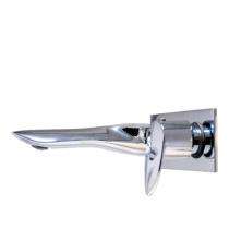 D&B Bathware 15 mm Brass Taps Silver NAUTICA WALL MOUNTED_0