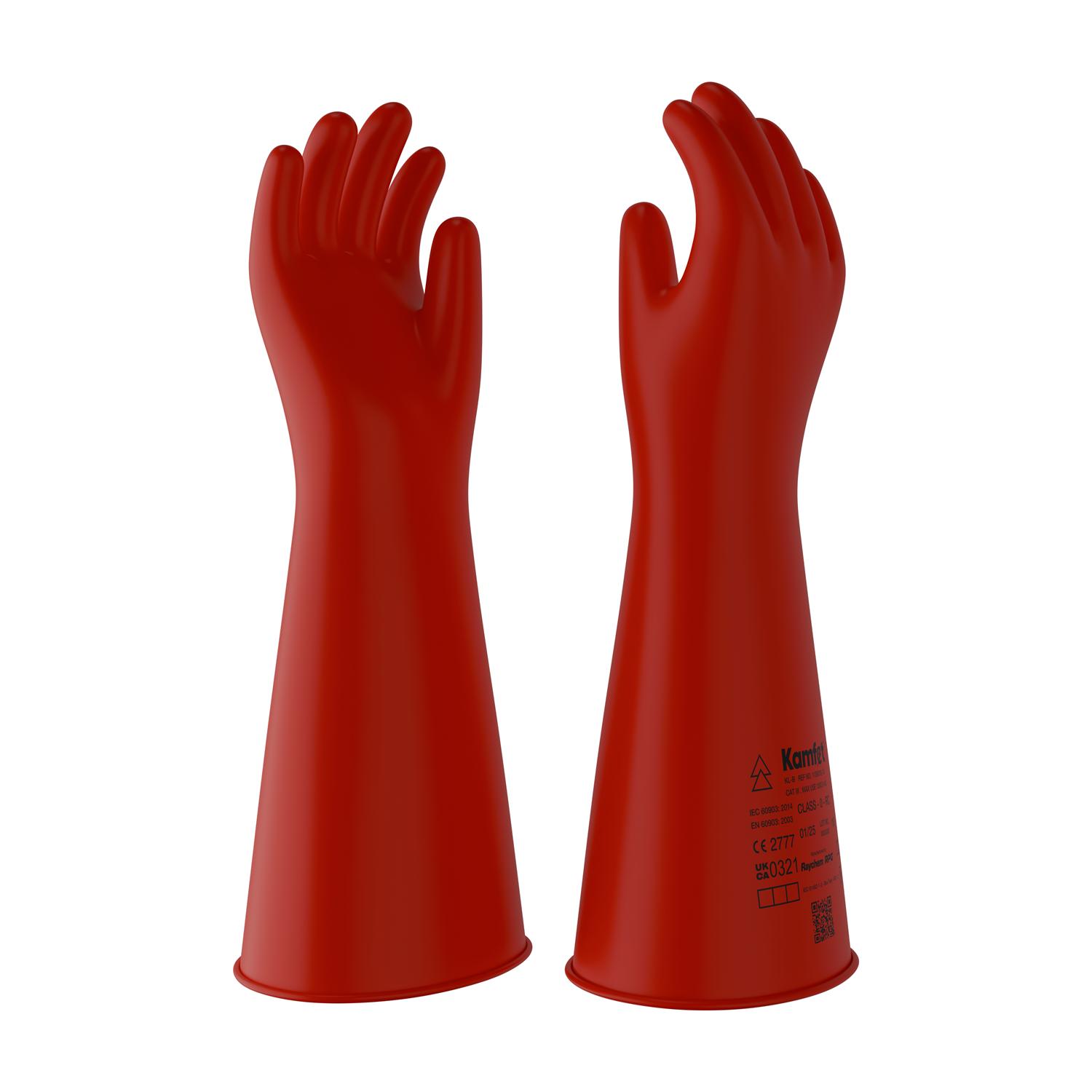 Kamfet Electrical Insulating Natural Latex Safety Gloves KL-B - Raychem RPG 12_2